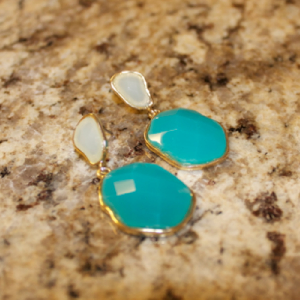 Double Drop Earrings — Everly and Ace